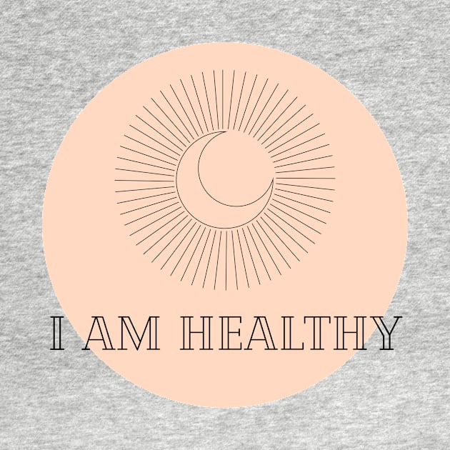 Affirmation Collection - I Am Healthy (Orange) by Tanglewood Creations